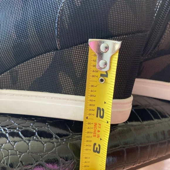 Linea Paolo camouflage wedge shoe/sneaker 7 1/2 medium width - Picture 13 of 15